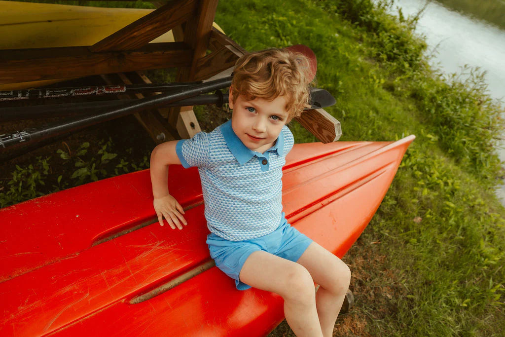 Dress Shorts- Fresh Blue