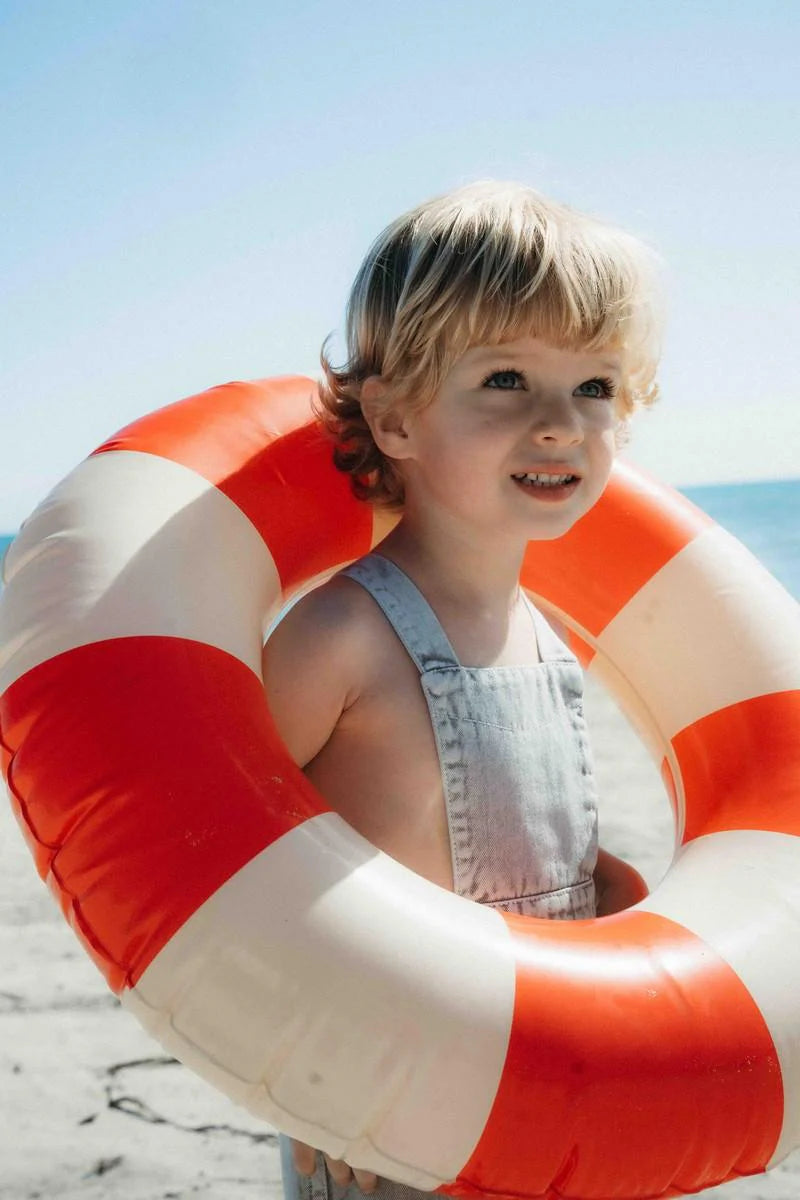 Denim Romper - Blue/Grey Denim