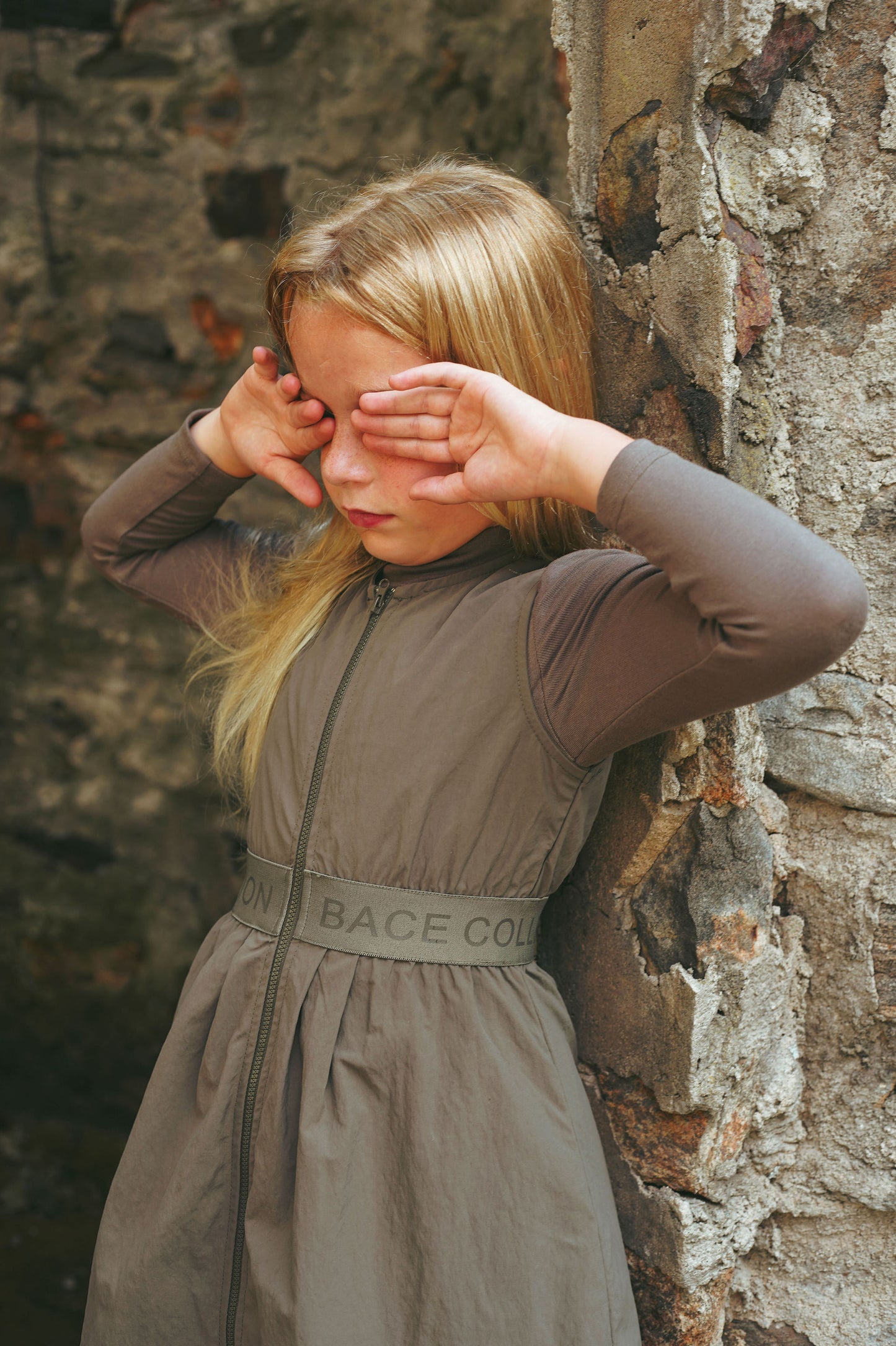 Zipper Cargo Jumper- Olive