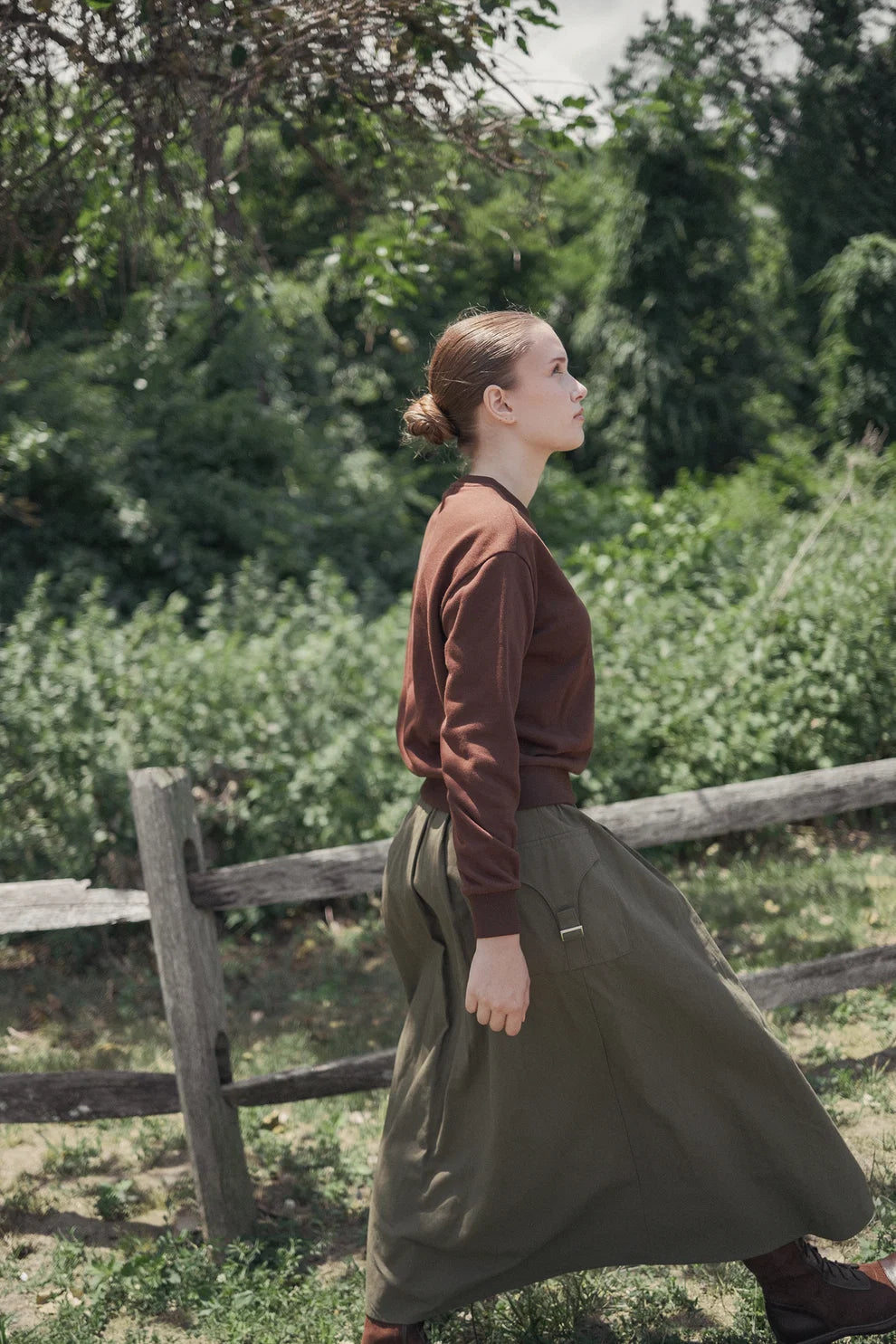 Canvas Cargo Skirt