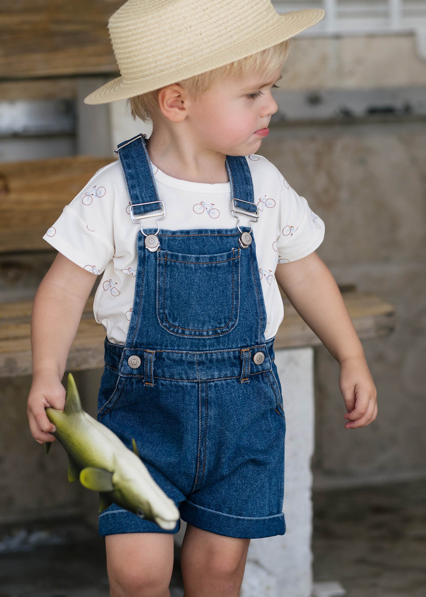 Bicycle Overalls- Blue