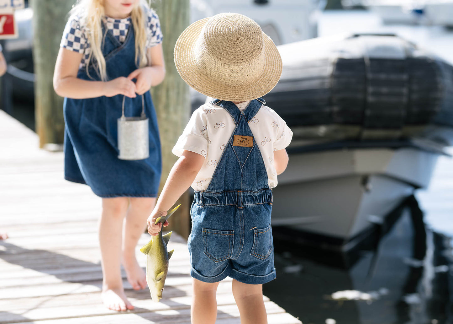 Bicycle Overalls- Blue