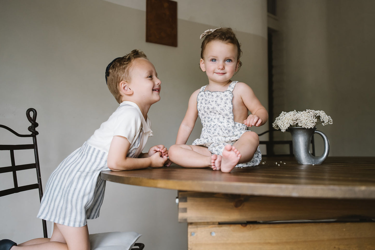 Knit Polo Short Sleeve- Cream