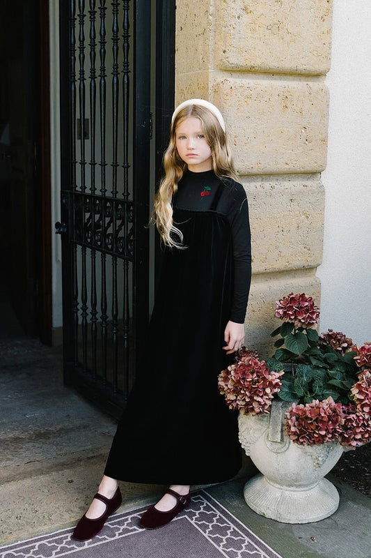 Mockneck Cherry Maxi