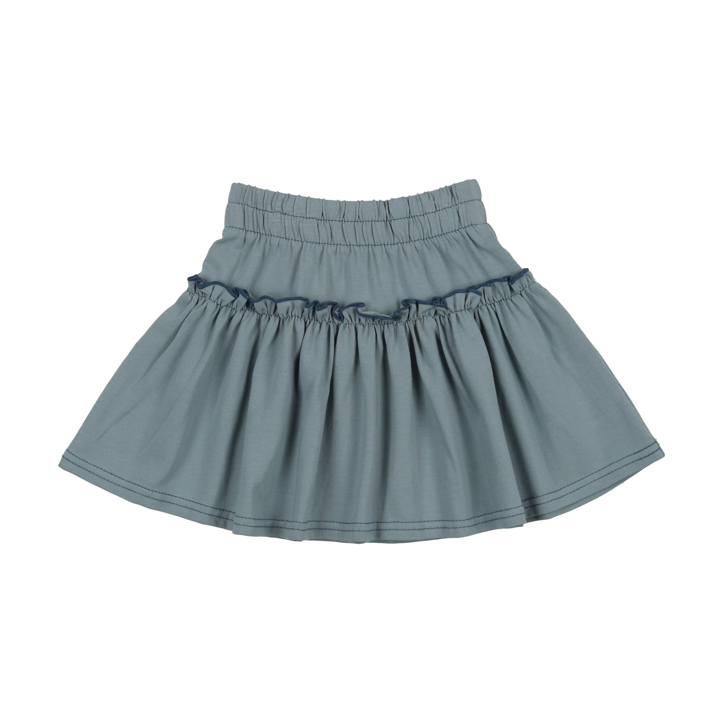 Drop Waisted Skirt- Ocean