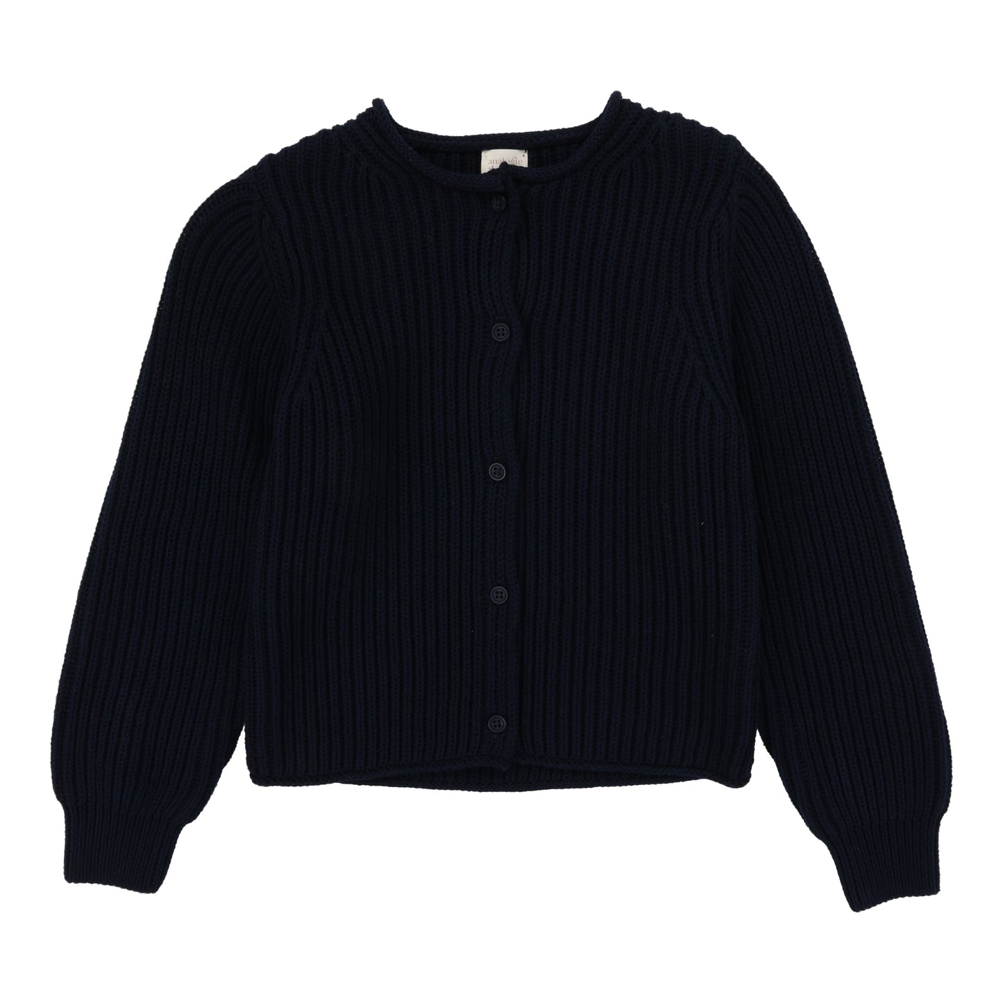 Navy Knit Cardigan