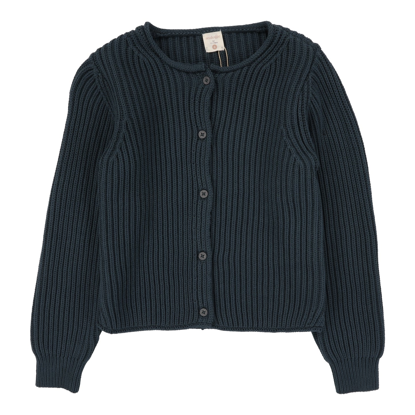 Knit Cardigan Slate