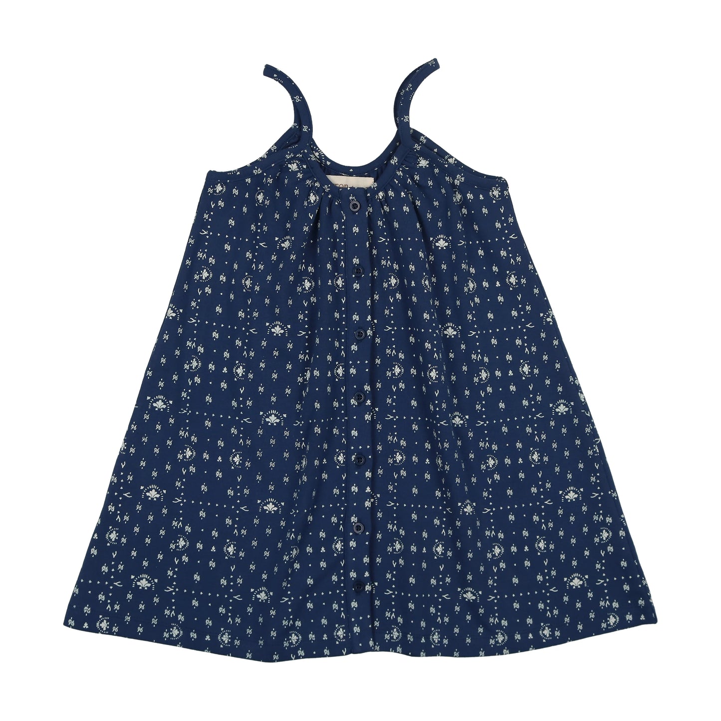 Tennis Jumper - Navy Ecru