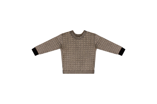 Cable Two Piece- Oatmeal