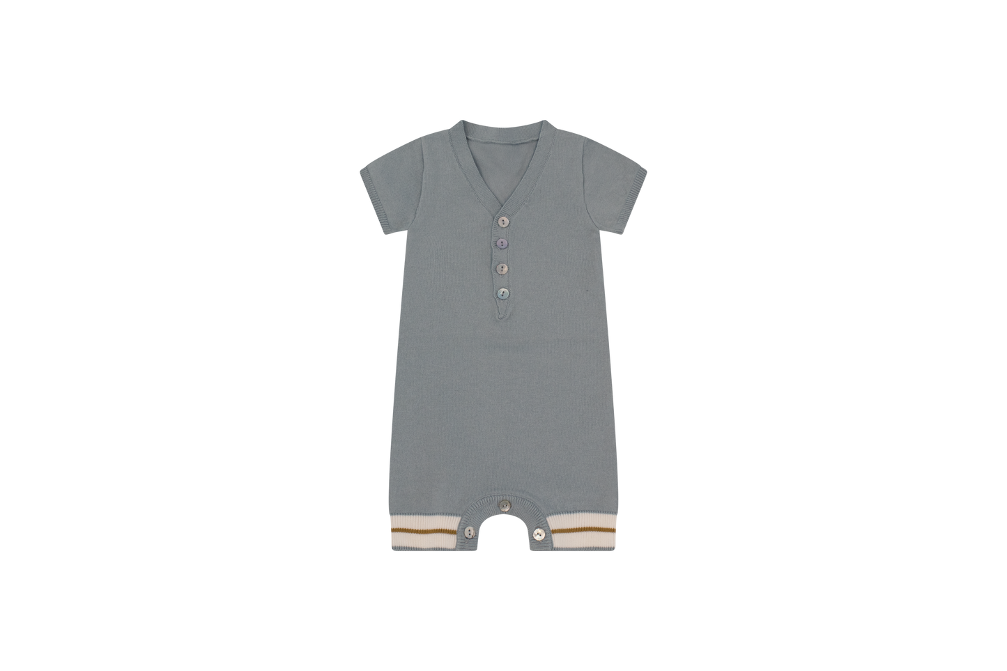 Sage Placket Romper