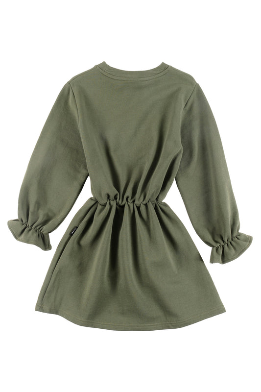 WELCOME - Green Waisted Dress