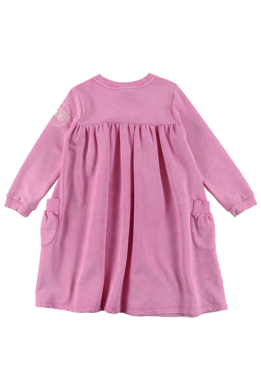 PASSION - Azalea Marble Dye Bubble Pockets Dress