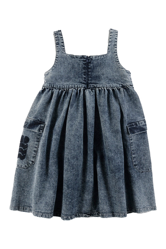BOAT MID BLUE STONE WASH DRESS