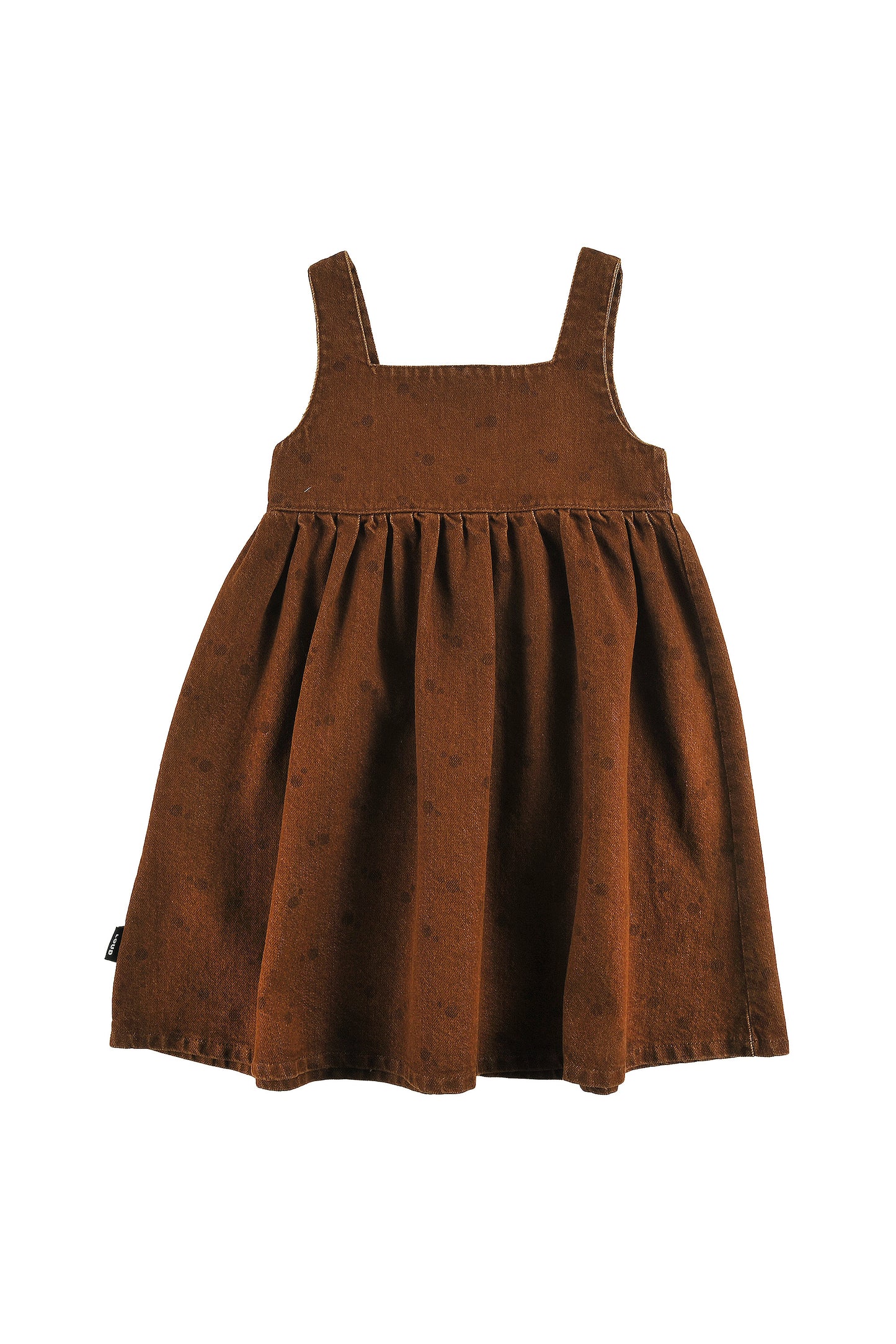 Fast Choco Pulkadot Straps Dress