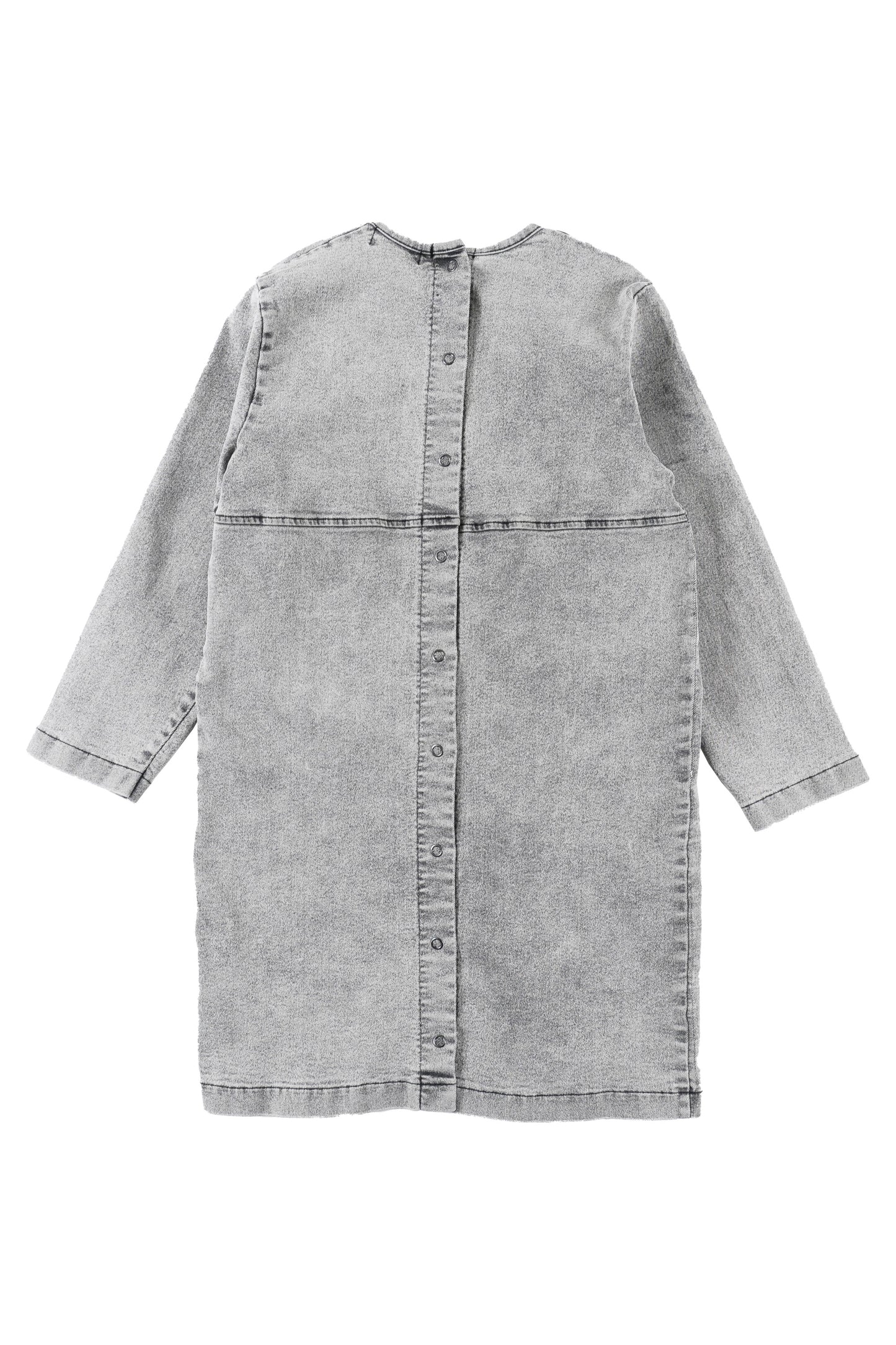 ENJOY A-line Dress - Light Grey washed