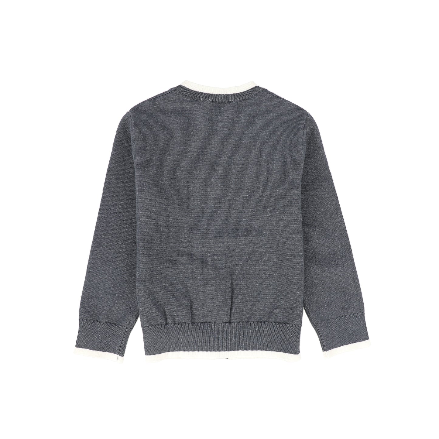 Trim Border Cardigan