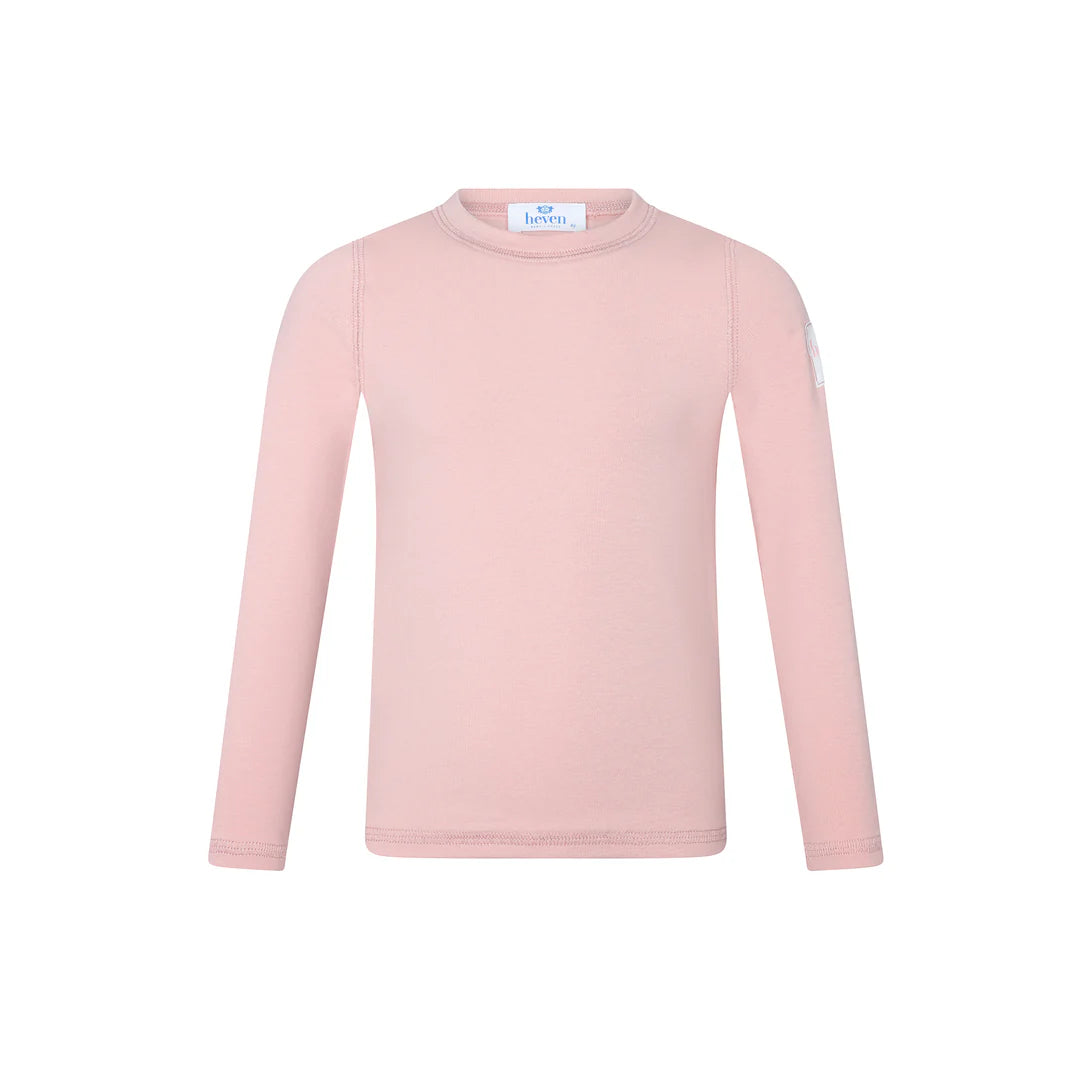 Girls Long Sleeve Tshirt- Pink