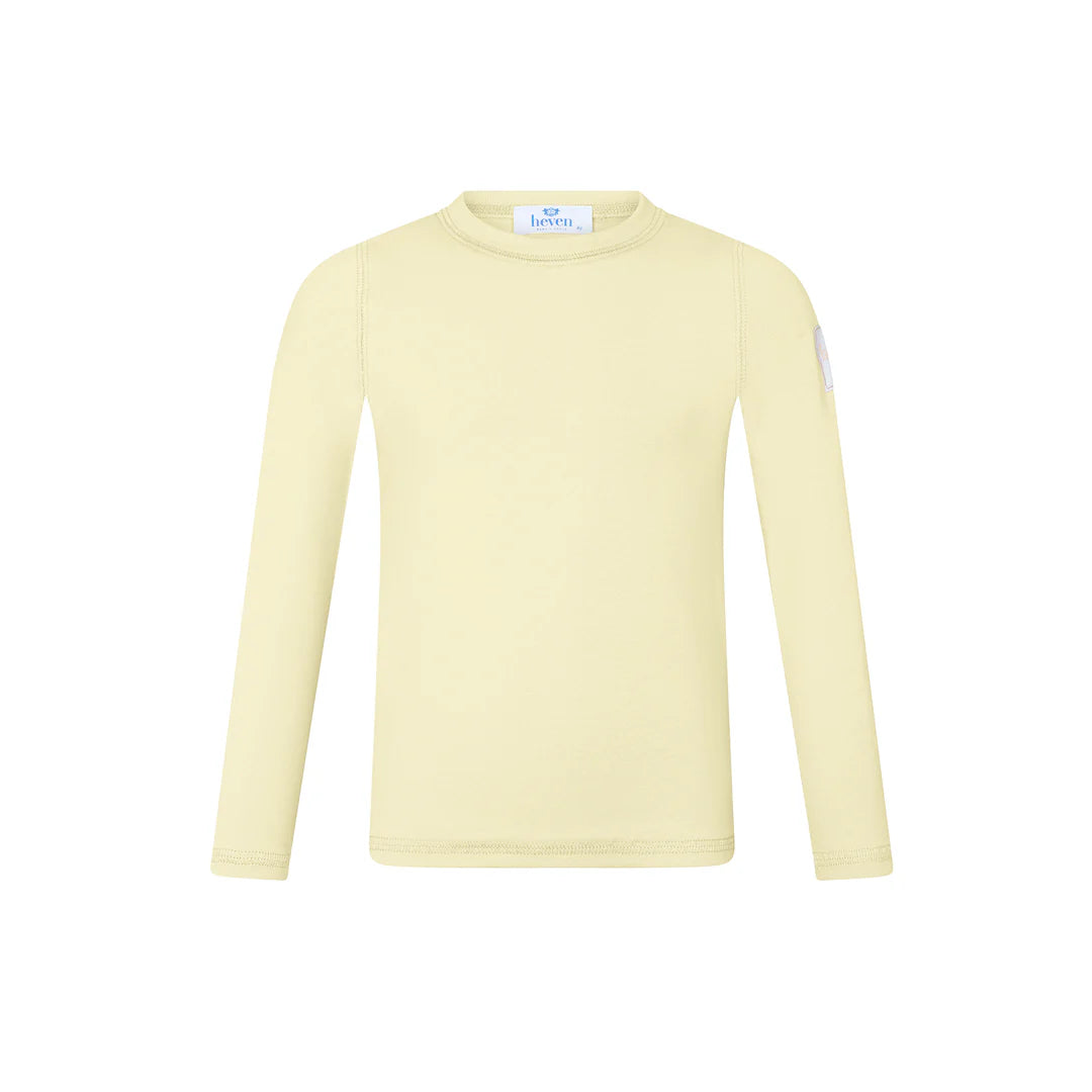 Girls Long Sleeve Tshirt- Yellow