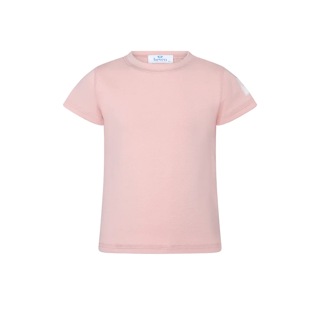Girls Short Sleeve Tshirt- Pink