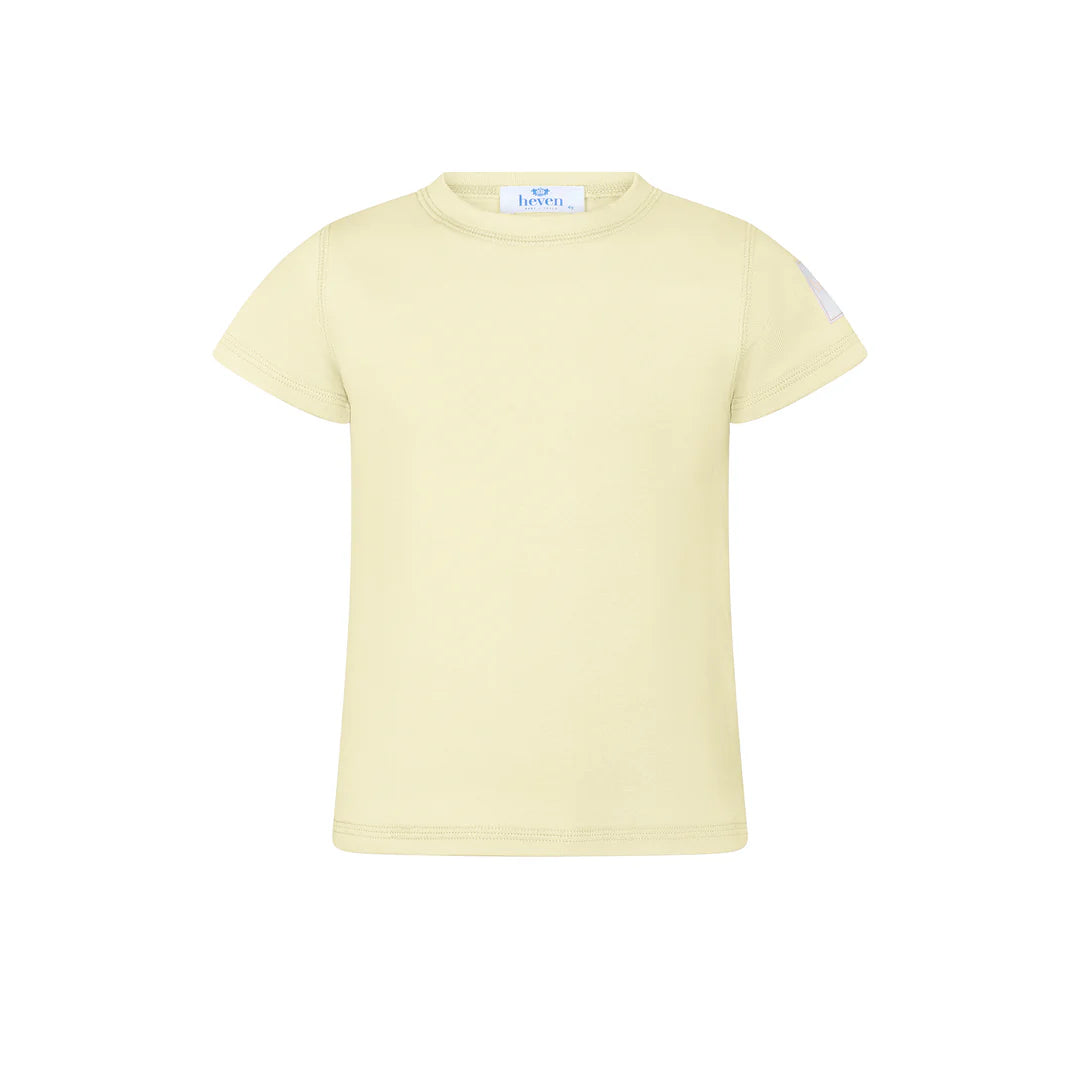 Girls Short Sleeve Tshirt- Yellow