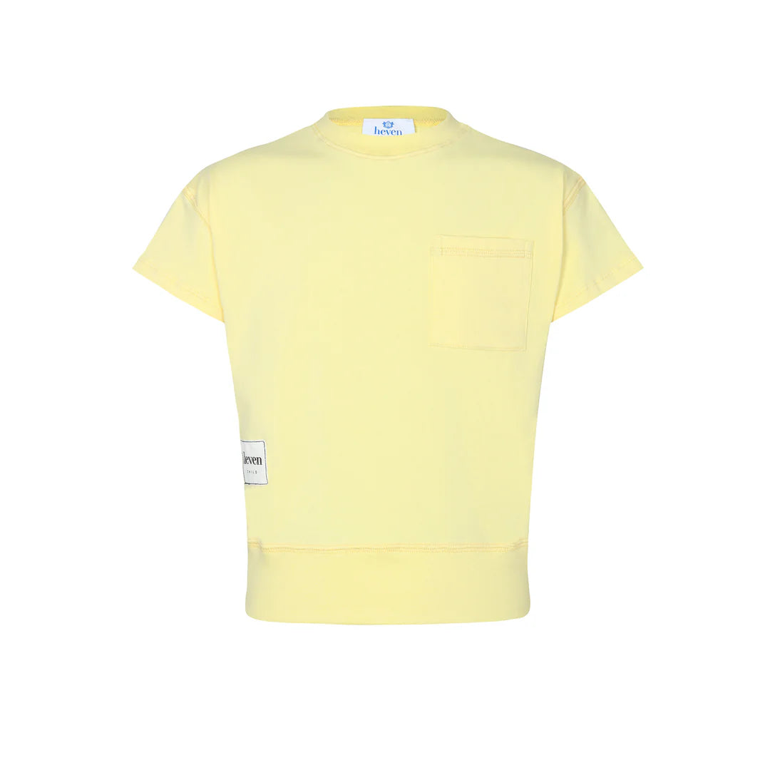 Boys Short Sleeve Tshirt- Yellow