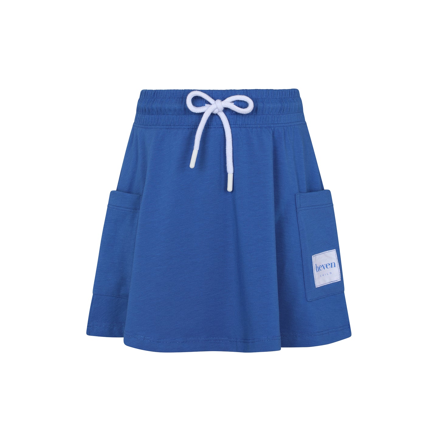 Blue Flared Skirt