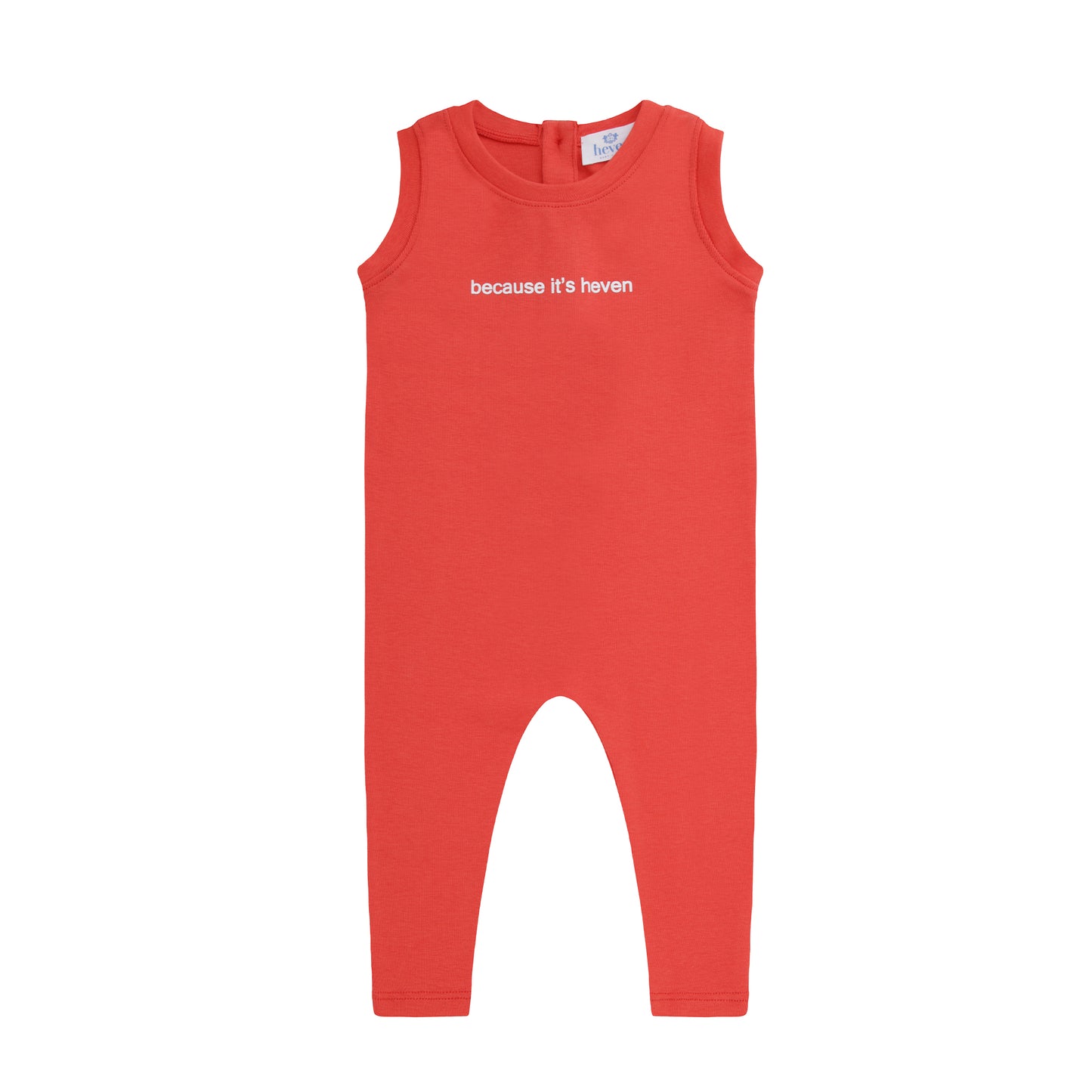 Orange Baby Romper