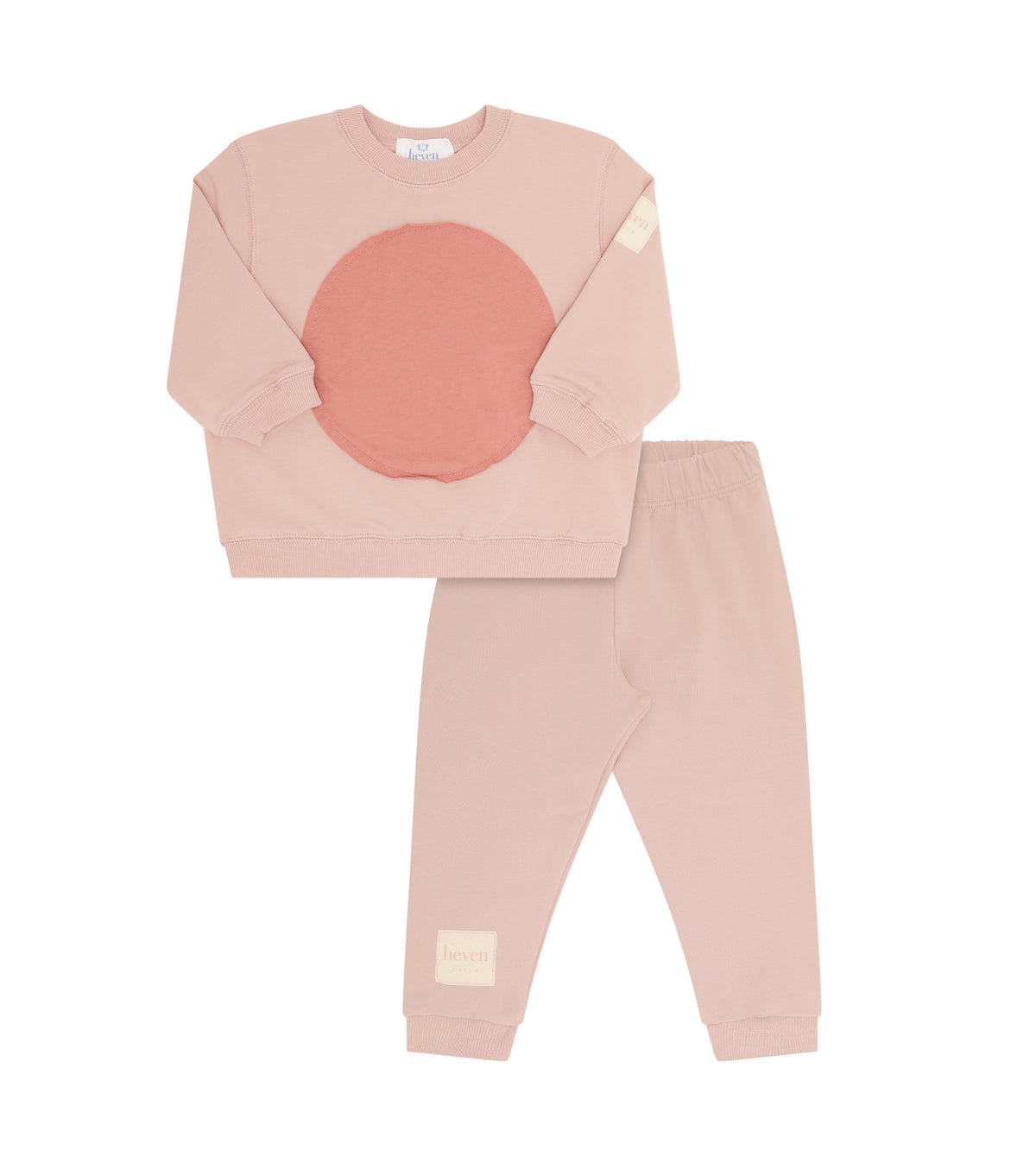 Pink Toddler Circle Patch Set