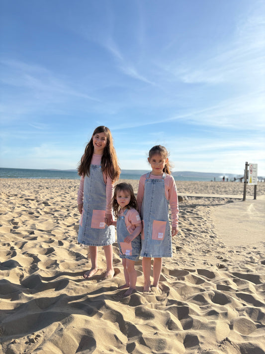 Girls Long Sleeve Tshirt- Pink