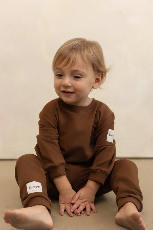 Mocha Baby Jogger Set