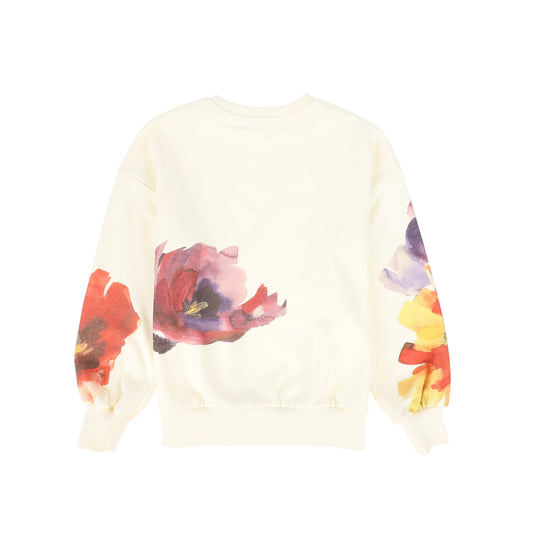 Painted Flower Sweatshirt