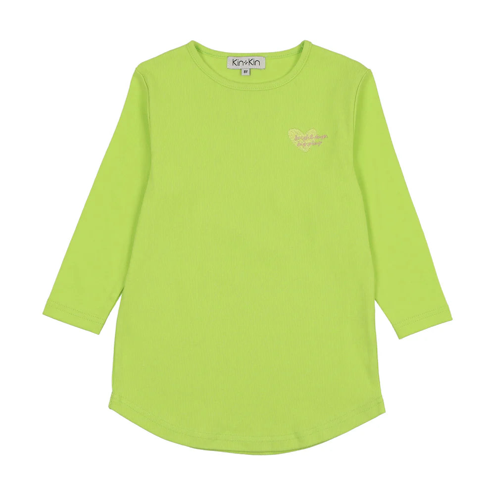 Girls long sleeve t-shirt Green