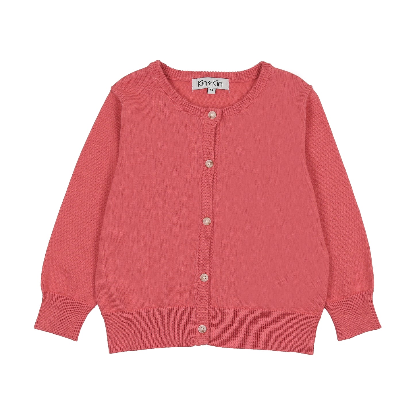 Girls Pointelle Sweater Cabernet