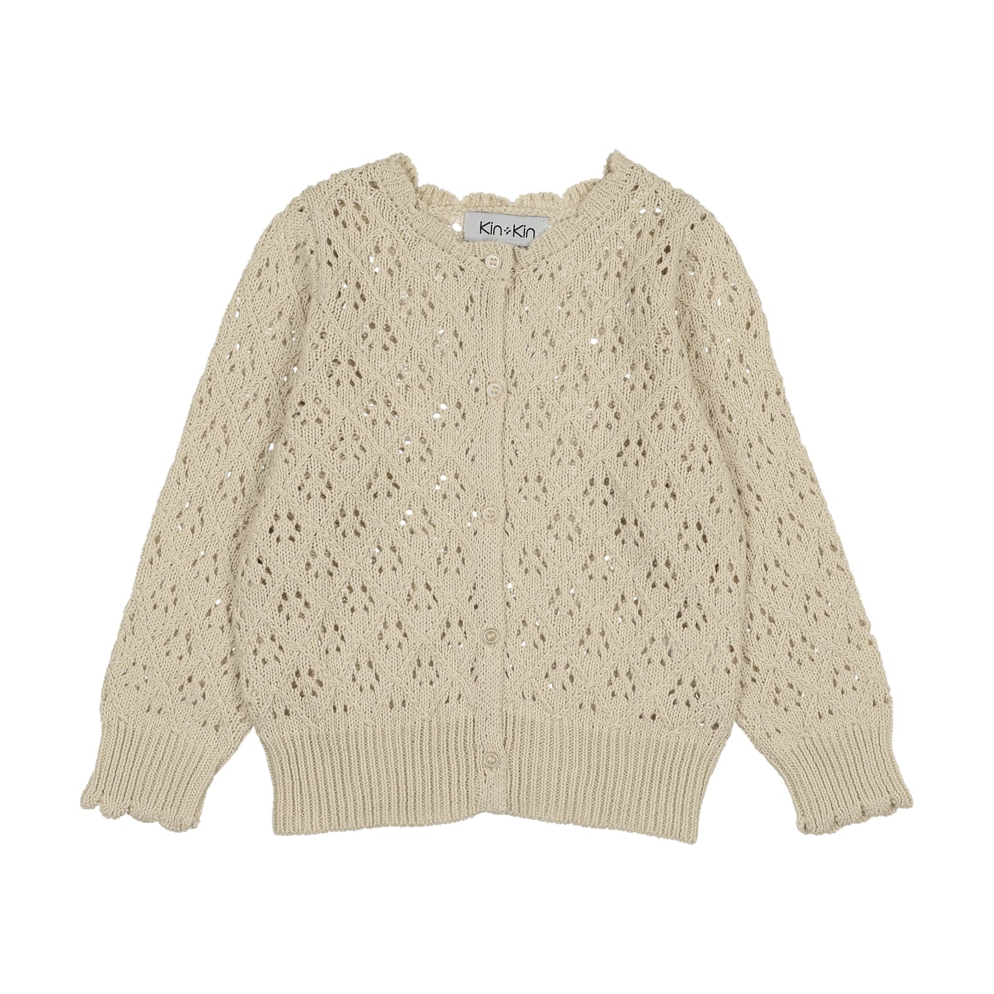 Knit Cardigan- Natural