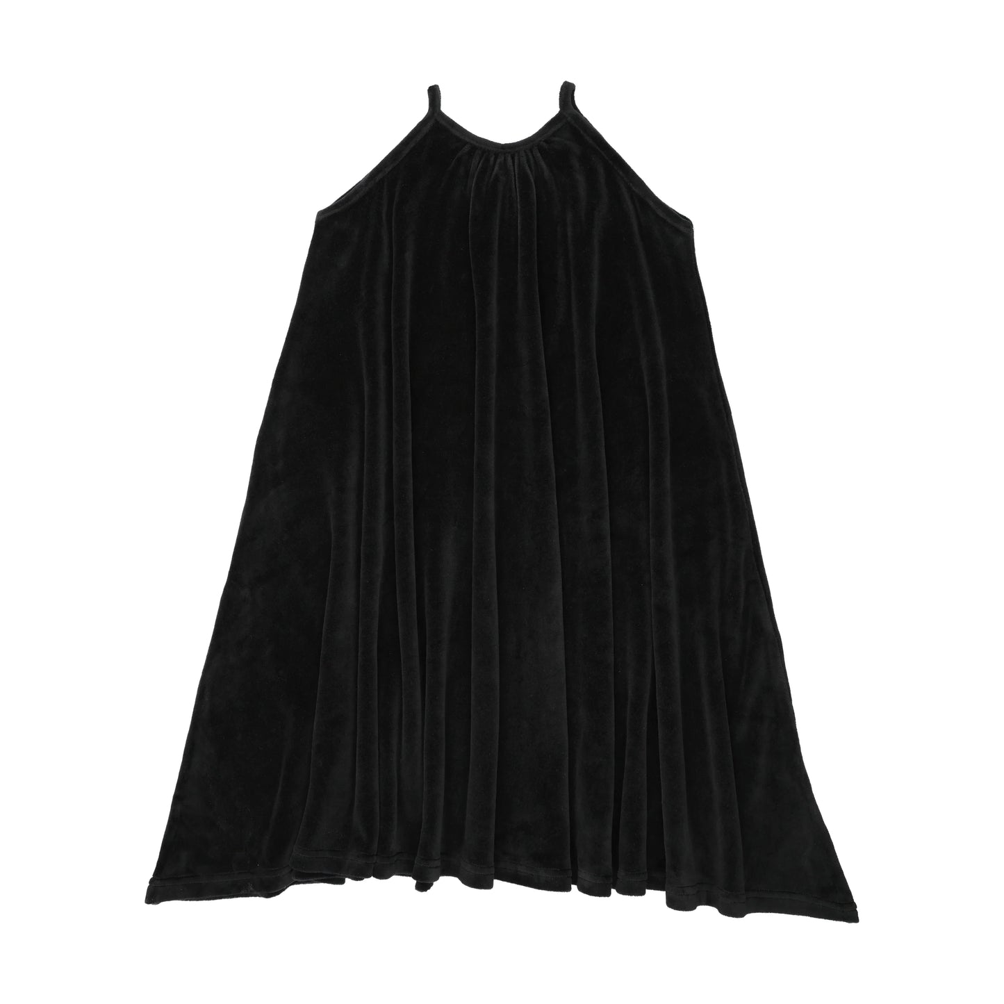 Black Velour Maxi