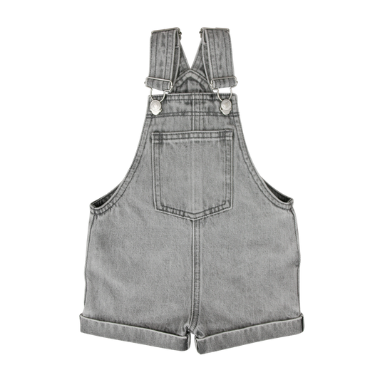 Grey Denim Boys Overalls