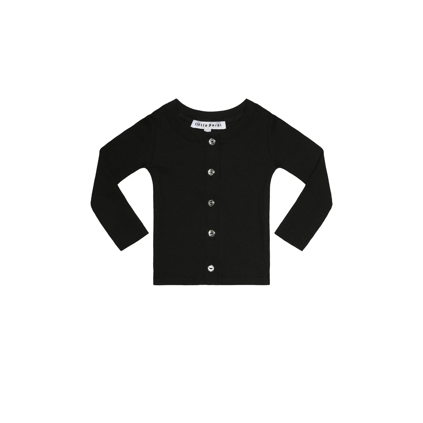 BLACK Baby Cardigan