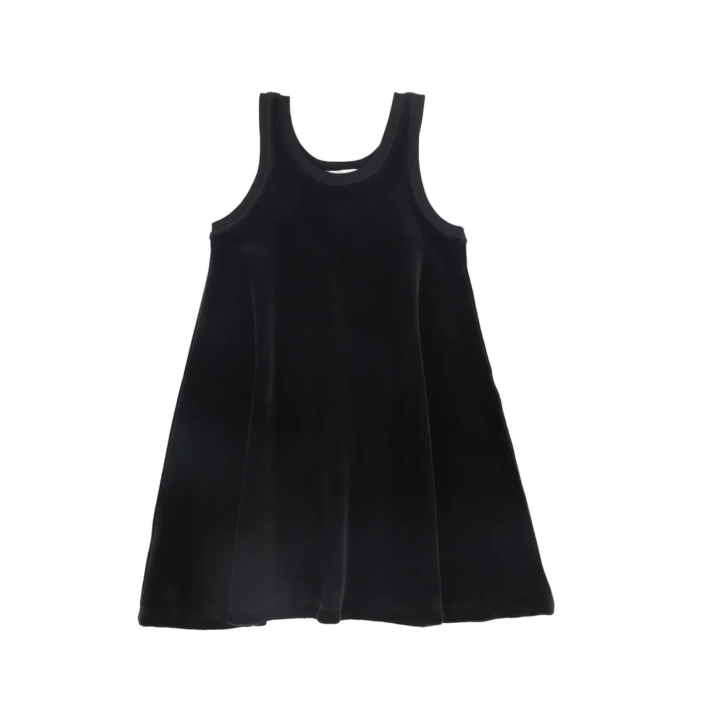BLACK Velour Jumper