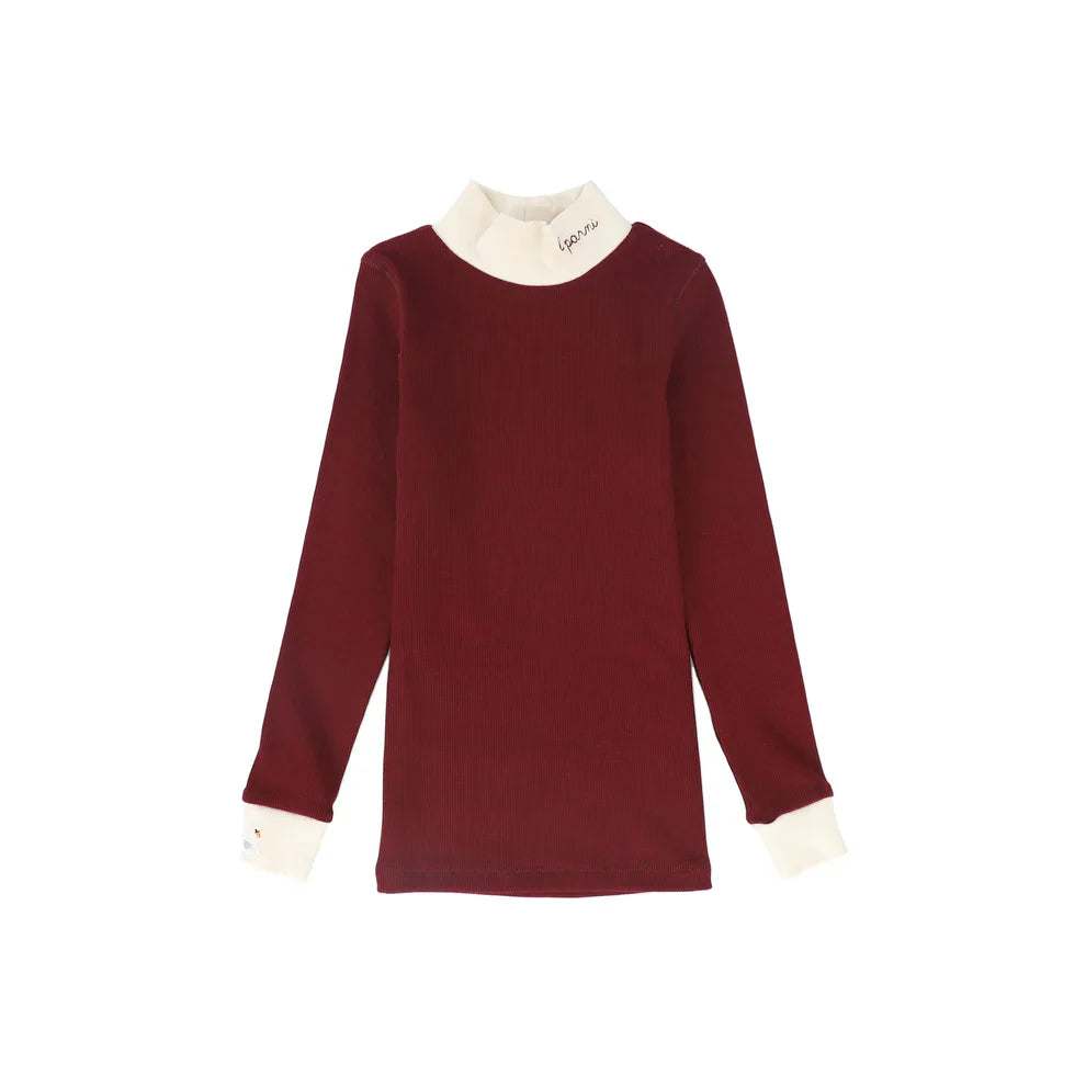 Burgundy LP Turtleneck