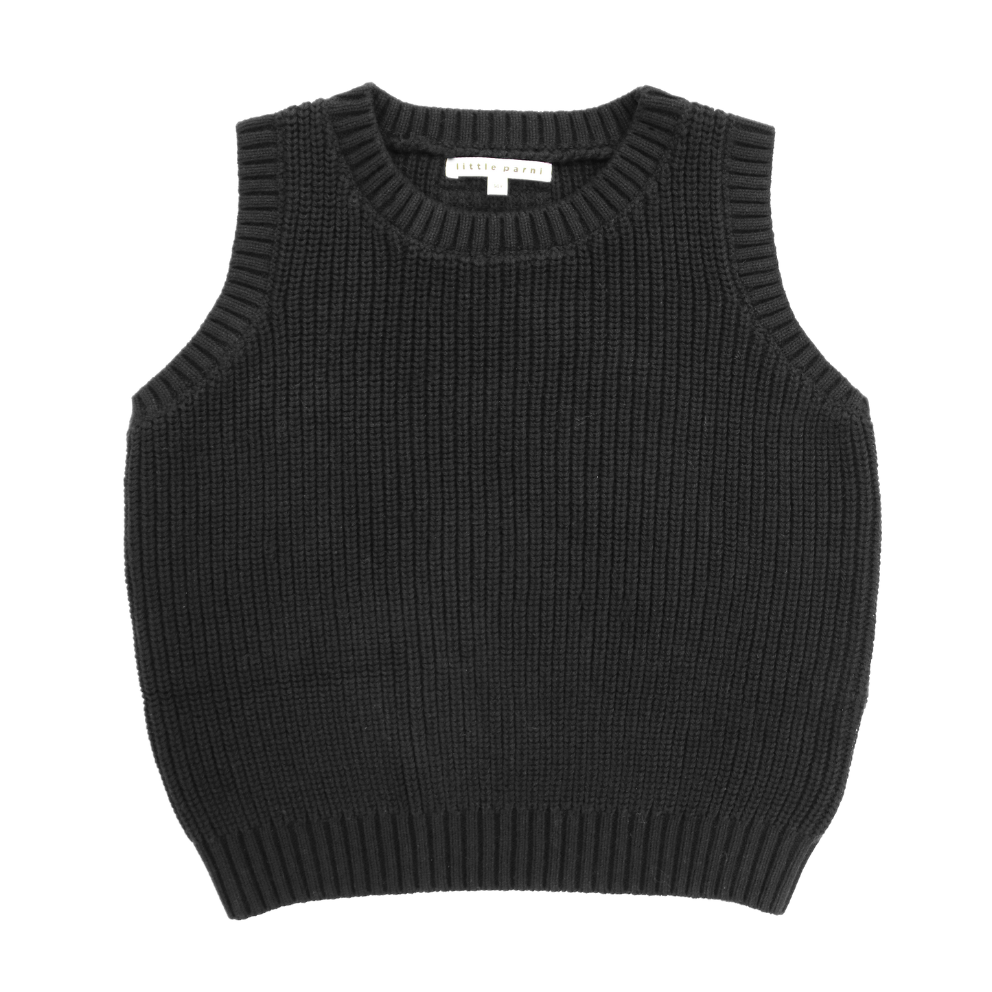 Black Knit Vest