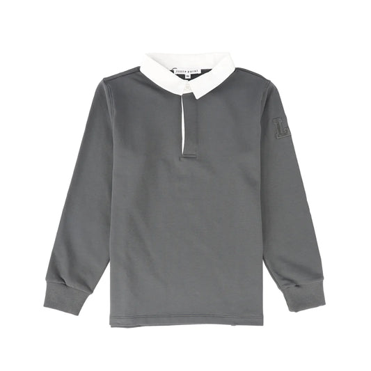 Grey LP Boys Polo