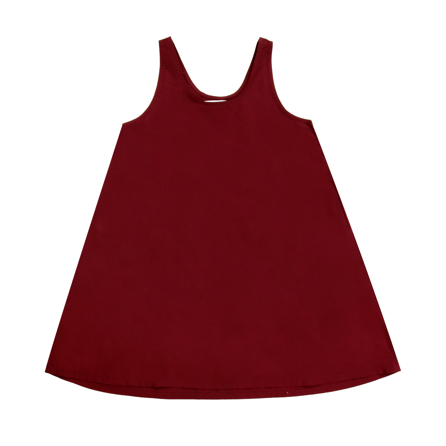Burgundy Taffeta Jumper