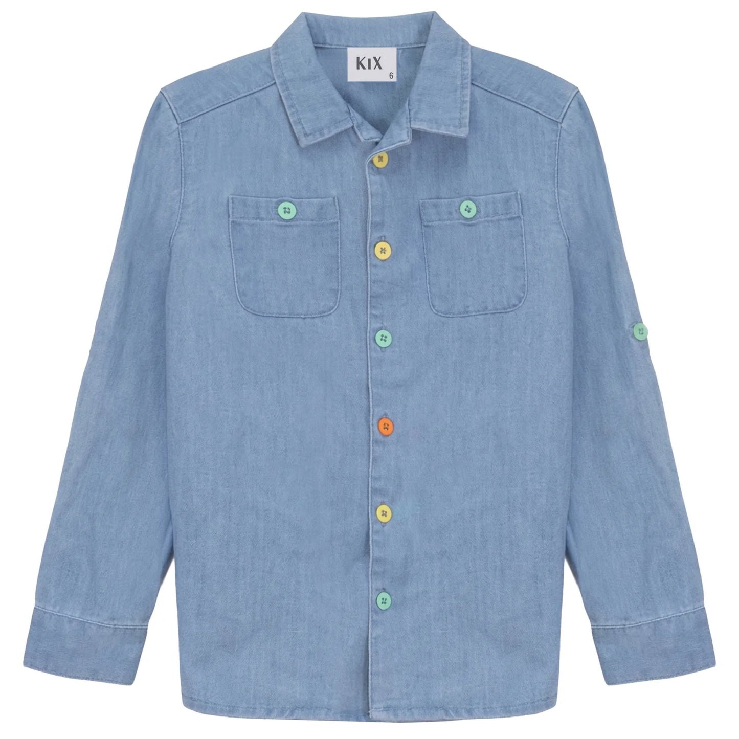 Denim Long Sleeve Shirt