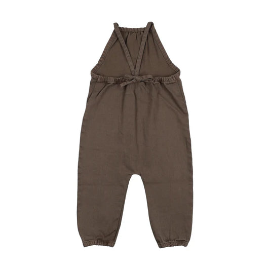 Baby Romper- Chestnut