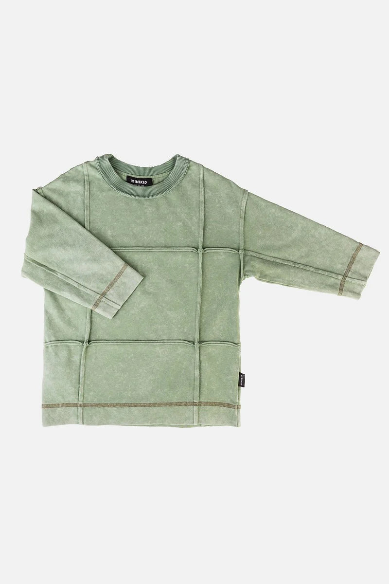 KHAKI REVERSED LONGSLEEVE
