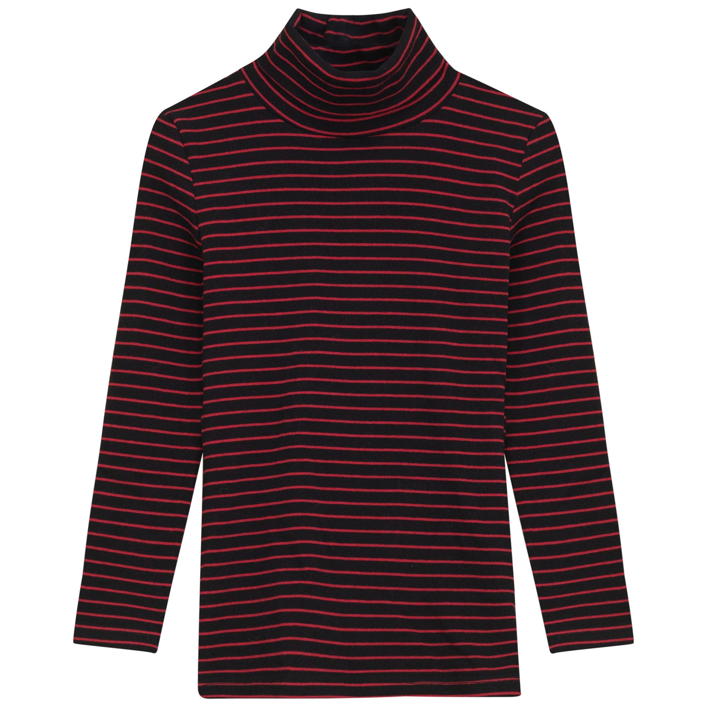 Striped Turtleneck
