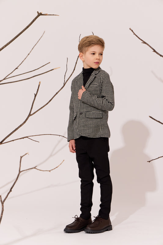 Houndstooth Blazer