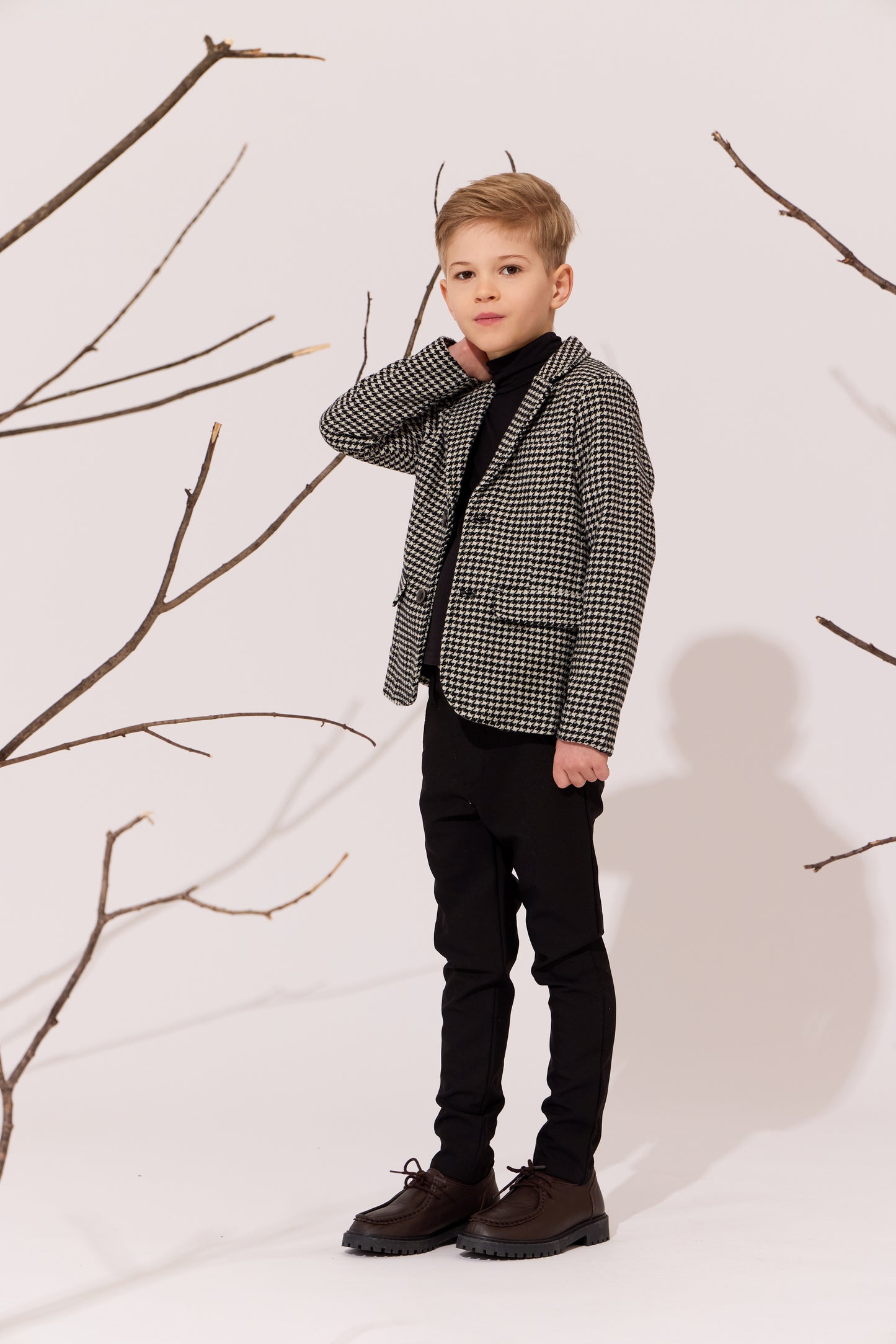 Houndstooth Blazer