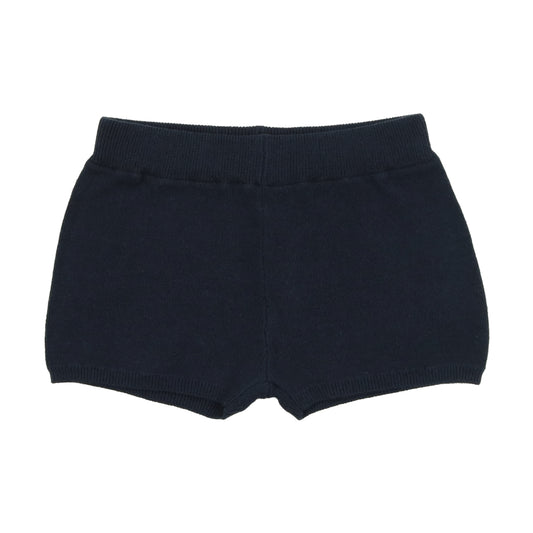 Knit Shorts - Navy