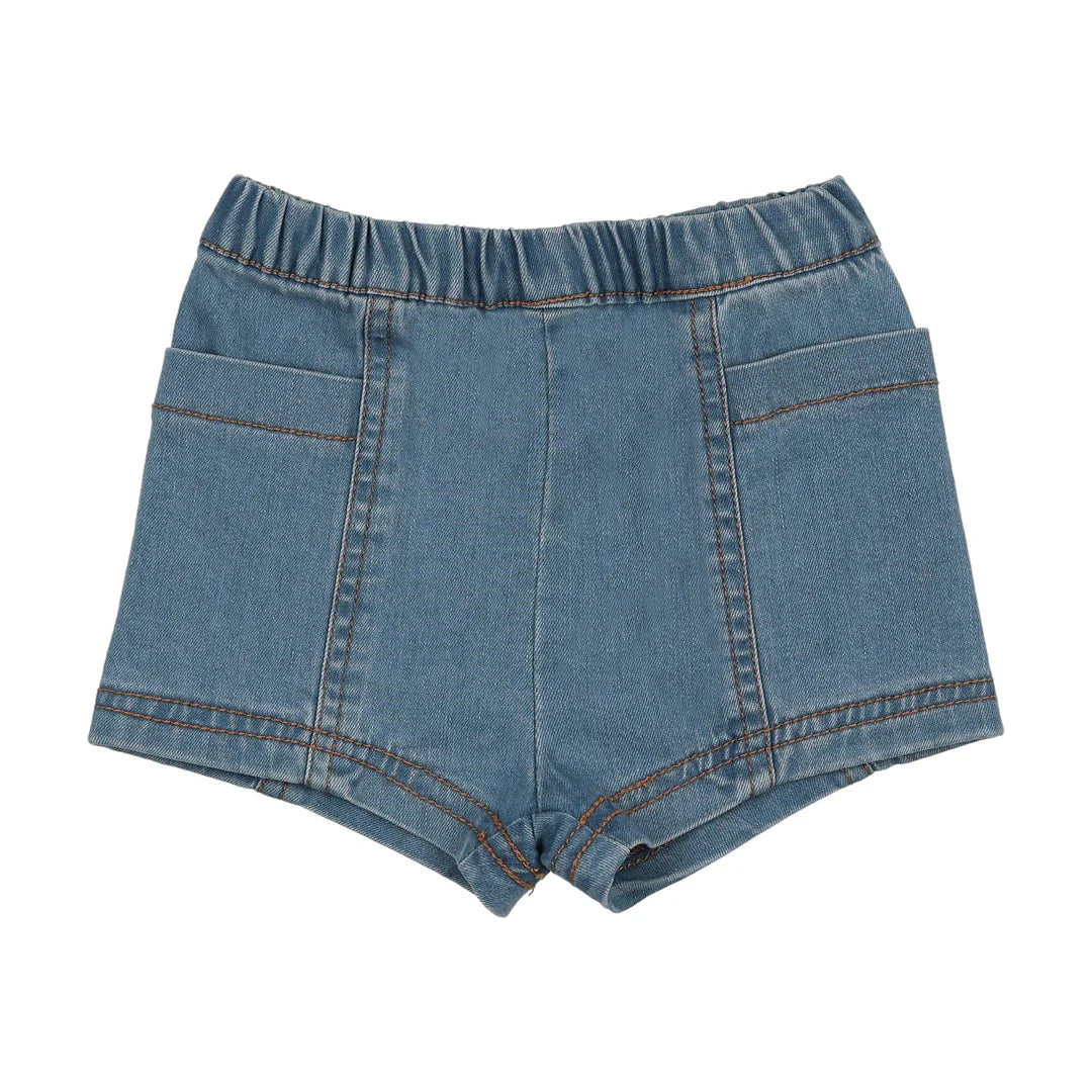 Chambray Shorts